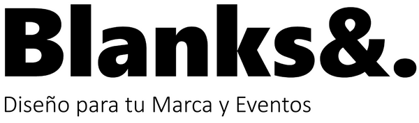 Blanks&. - Diseño para tu Marca y Eventos